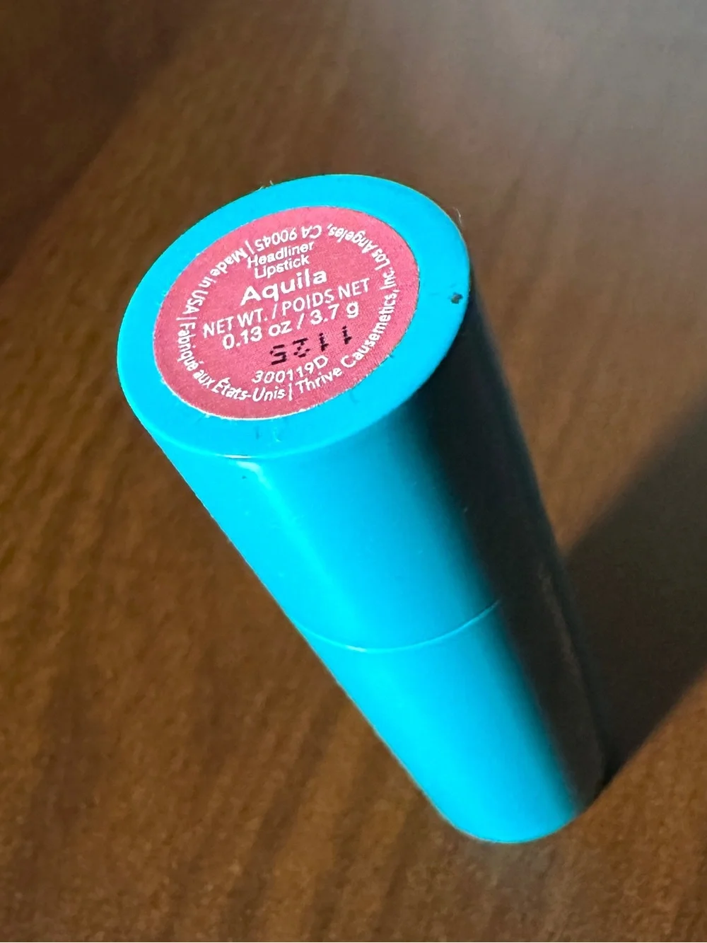 *Flaw* Thrive Causemetics Headliner Lipstick AQUILA Warm Rose Mauve 0.13